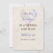 FlaschenStarfish Save the Date (Rückseite)