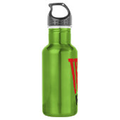 Flaschentricks. Tticking durchgehend Trinkflasche (Rückseite)