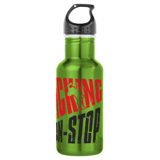 Flaschentricks. Tticking durchgehend Trinkflasche