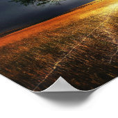 flash-845848 FANTASY LIGHTNING STRIKE TREE BACKGRO Poster (Ecke)