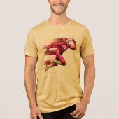 Flash-Ausführung Tri-Blend Shirt (Vorderseite)