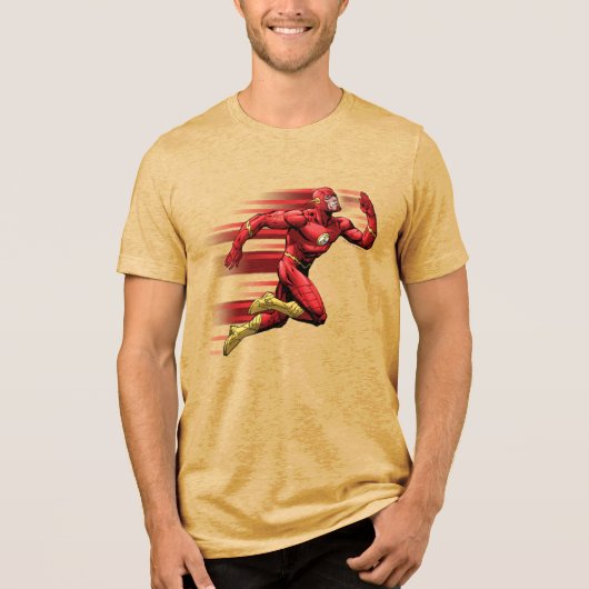 Flash-Ausführung Tri-Blend Shirt (Vorderseite)