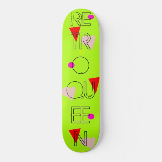 Flash Back Pre-Built Complete Neon Skateboard (Vorderseite)