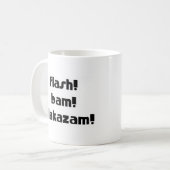 Flash-Bam Alakazam Kaffeetasse (Vorderseite Links)
