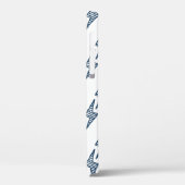 Flash. Blitzschrauben Nahtloses Muster. Hintergrun Case-Mate iPhone Hülle (Rückseite / Links)