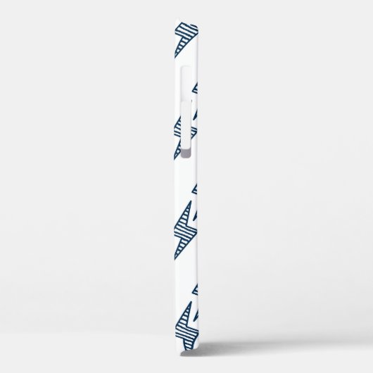 Flash. Blitzschrauben Nahtloses Muster. Hintergrun Case-Mate iPhone Hülle (Rückseite / Links)