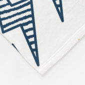 Flash. Blitzschrauben Nahtloses Muster. Hintergrun Fleecedecke (Ecke)