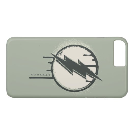 Flash Bolt Paint Grunge Case-Mate iPhone Hülle (Rückseite (Horizontal))