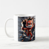 Flash-Cat-Tasse Kaffeetasse (Links)