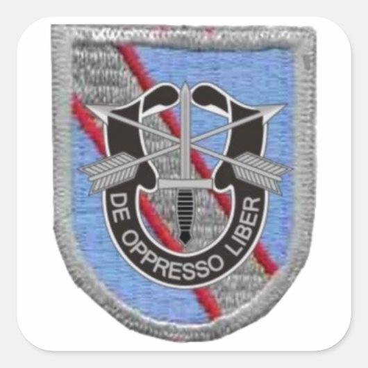FLASH/DUI 297. MILITARY INTEL COMPANY STICKERS (Vorderseite)