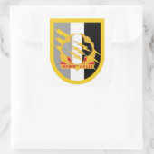 FLASH/DUI 4. PSYOPS-GRUPPENSTICKER QUADRATISCHER AUFKLEBER (Tasche)