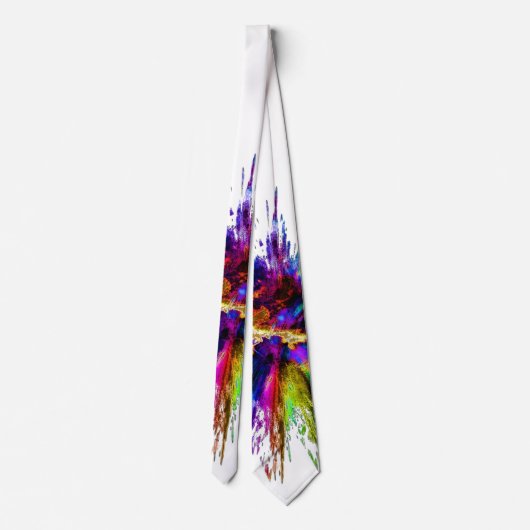 "Flash Feathers" Krawatte (Rückseite)