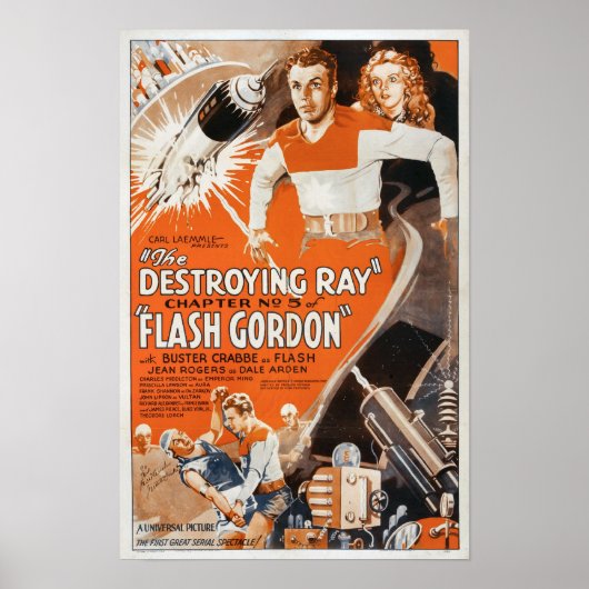 Flash Gordon Poster (Vorne)