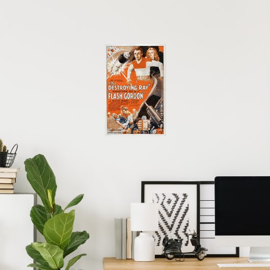 Flash Gordon Poster (Heimbüro)
