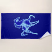 Flash Horse Beach Handtuch (Vorderseite)