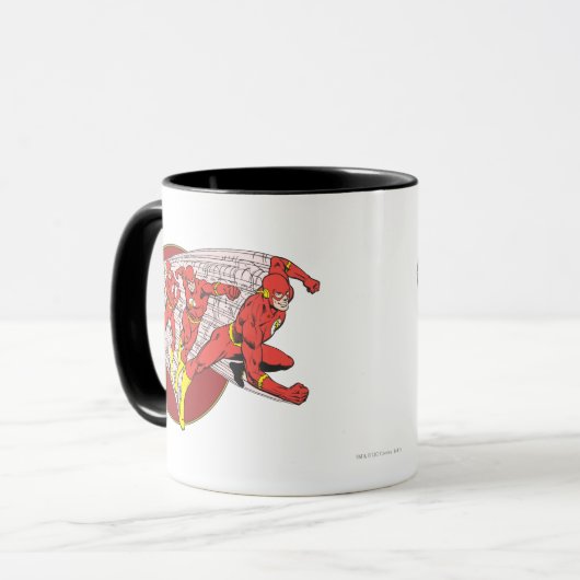 Flash in Motion Tasse (Vorderseite Links)