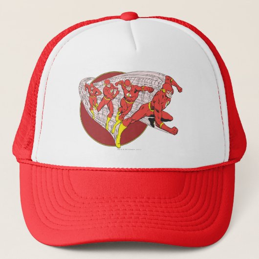 Flash in Motion Truckerkappe (Vorderseite)