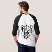 Flash Ink Co - Nun ans Anchor Long Tee (Schwarz voll)