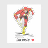 Flash läuft voran aufkleber (Blatt)