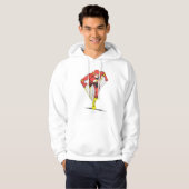 Flash läuft voran hoodie (Vorne ganz)