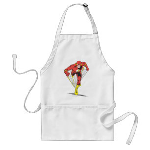 Flash läuft voran schürze