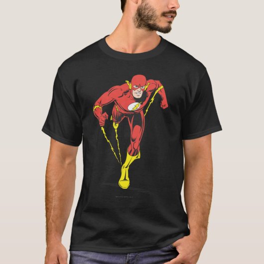 Flash läuft voran T-Shirt (Vorderseite)