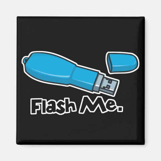 Flash-ME-Flash-Laufwerk Magnet (Vorne)