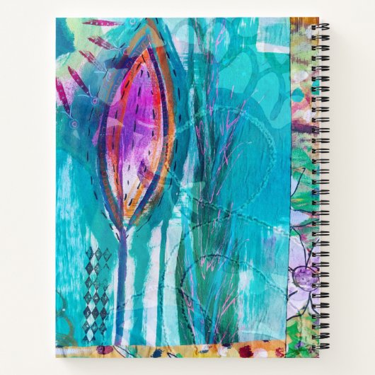 Flash-Notebook für gemischte Medien Notizblock (Rückseite)