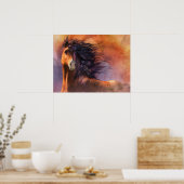 Flash-Poster Poster (Küche)