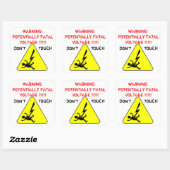 Flash-Schutzaufkleber Quadratischer Aufkleber (Blatt)