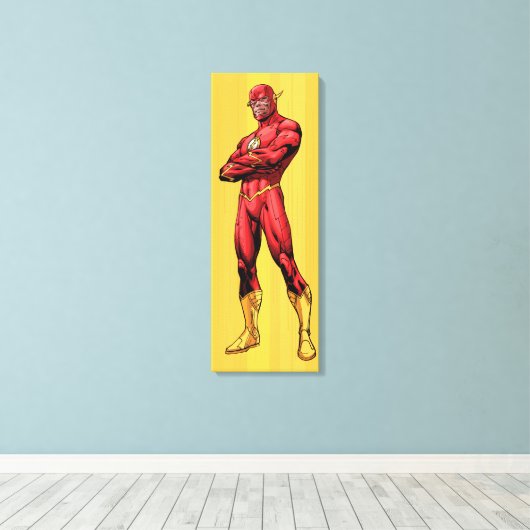 Flash-Stehend Leinwanddruck (Insitu (Holzboden))