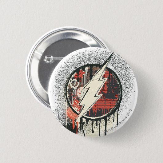 Flash - Twisted Innocence Symbol Button (Vorne & Hinten)