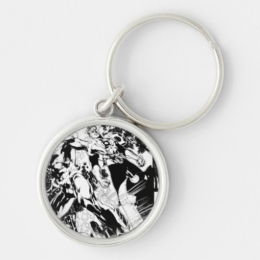 Flash- und Green Lantern-Panel 2 Schlüsselanhänger (Vorne)