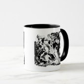 Flash- und Green Lantern-Panel 2 Tasse (VorderseiteRechts)