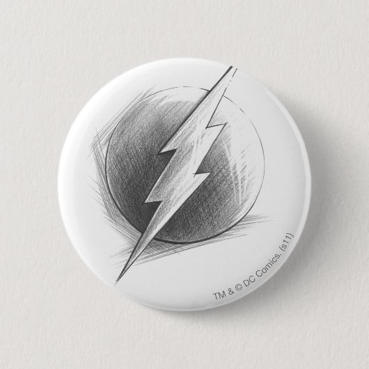 Flash-Zeichen Button (Vorderseite)