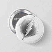 Flash-Zeichen Button (Vorne & Hinten)