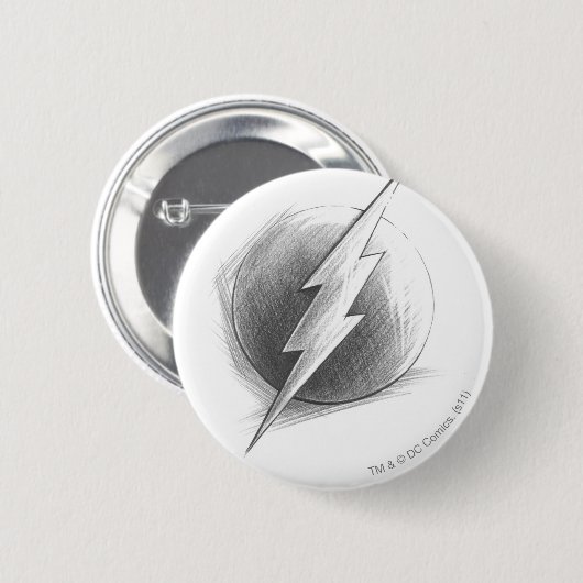 Flash-Zeichen Button (Vorne & Hinten)
