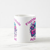 Flashback-Modus: aktiviert - Retro Music Lover Kaffeetasse (Mittel)