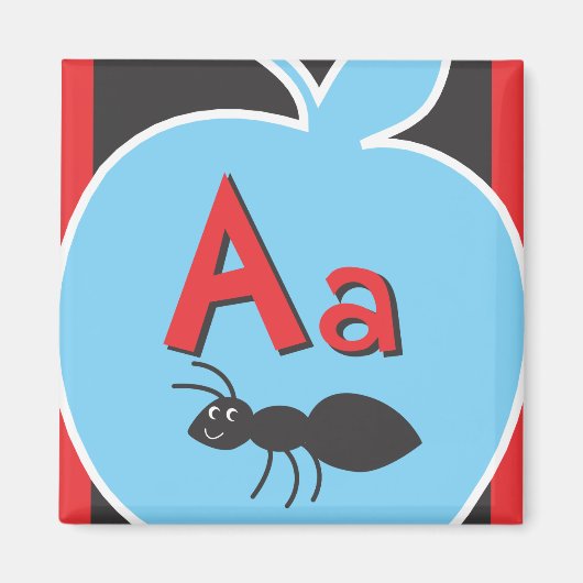 FlashCardA Magnet (Vorne)