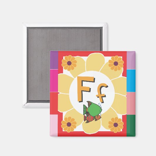 FlashCardF Magnet (Vorderseite/Rückseite)