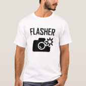 Flasher Funny Tshirt (Vorderseite)