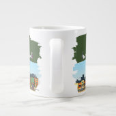 Flasher-Verstoß | Wortwitz Humor Jumbo-Tasse (Rückseite)
