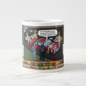 Flasher-Verstoß | Wortwitz Humor Jumbo-Tasse (Vorderseite)