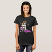 Flashy Fawn Boxer Dog Boxer Mama T-Shirt (Vorne ganz)