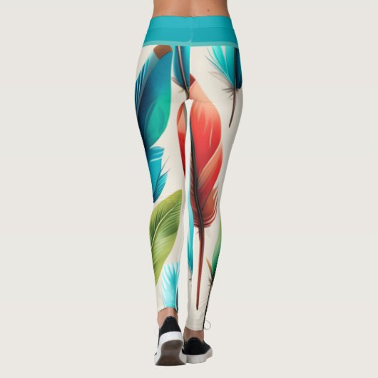 Flashy Feathers Leggings (Rückseite)
