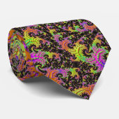Flashy Fractal Krawatte (Gerollt)