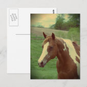Flashy Retro Postkarte (Vorne/Hinten)