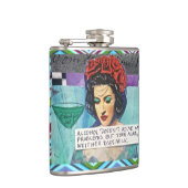 FLASK-ALCOHOL LÖST KEINE PROBLEME FLACHMANN (Rechts)