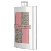 Flask Classic (Peach LED S.C.C.) RFPMDesign ©️ 202 Flachmann (Links)