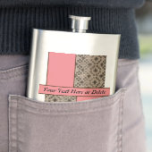 Flask Classic (Peach LED S.C.C.) RFPMDesign ©️ 202 Flachmann (Beispiel)